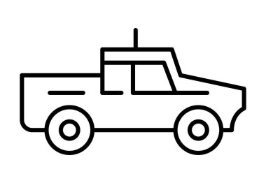 Bu minimalist çizgili sanat illüstrasyonunda şık bir pikap var. Araçların özünü temiz ve basit bir tasarımla yakalar, çeşitli yaratıcı projeler için mükemmeldir..