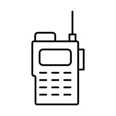Bu klasik iletişim aygıtı simgesi, geçmişe dönük bir dokunuşa ihtiyaç duyan çeşitli projeler için mükemmel bir anten ve düğmelere sahip parlak bir tasarım içerir..