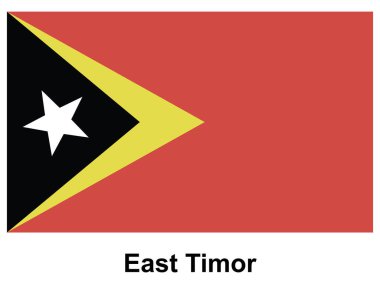 Cesur renklere ve kendine özgü bir tasarıma sahip Doğu Timor bayrağının canlı bir temsili. Tarihi bir bağlamda ulusal kimliğin ve gururun sembolü..