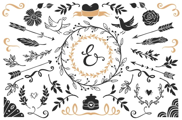 Yazı ile dekoratif elemanlar