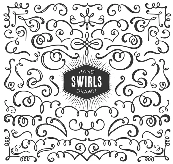 Dekoratif bukleler ve swirls