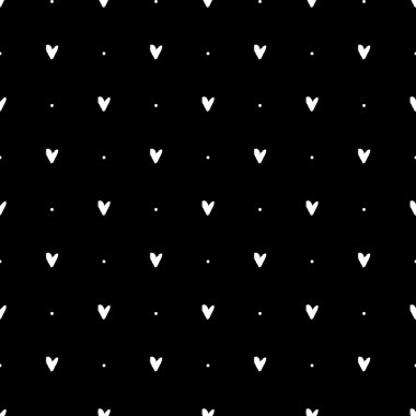 Kalpler grunge seamless modeli