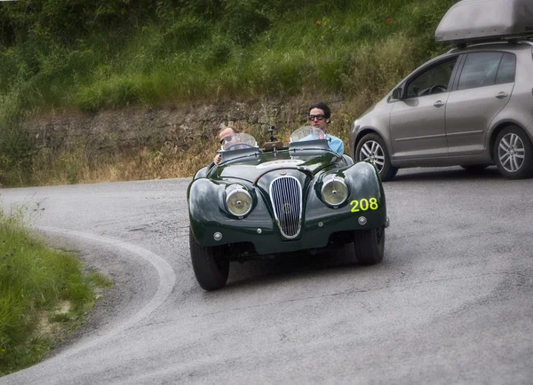 Jaguar Xk 120 Ots sportowe 1950 — Zdjęcie stockowe