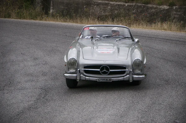 Mercedes d'epoca mille miglia 2015 — Foto Stock