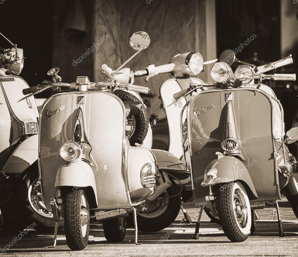 Piaggio Vespa Vintage Sprint Motor Scooter Motorbike Motorcycle Stock Photo Piaggio Vespa Vintage Sprint Motor Scooter Motorbike Motorcycle Stock Photo