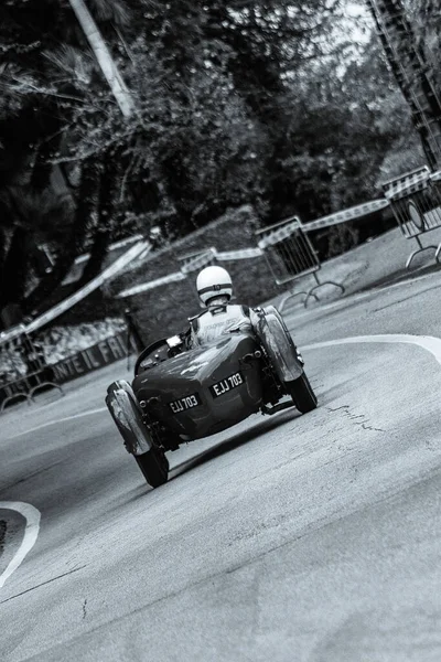 Pesaro Itália Ott 2020 San Bartolo Park Vintage Car Alta — Fotografia de Stock