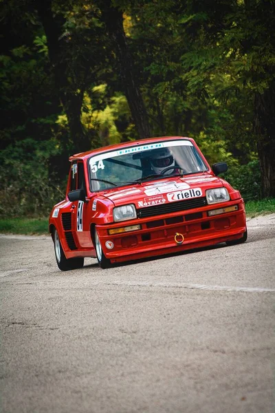 Pesaro Italy Ott 2020 San Bartolo Παρκο Vintage Carrenault Turbo — Φωτογραφία Αρχείου