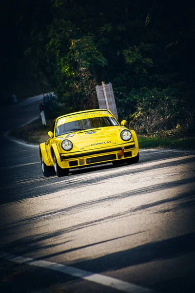 Pesaro Włochy Ott 2020 San Bartolo Park Vintage Car Porsche — Zdjęcie stockowe