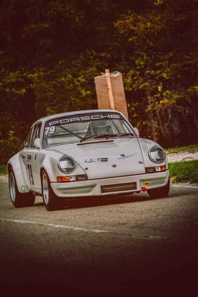 Pesaro Talya Ott 2020 San Bartolo Park Vintage Car Porsche — Stok fotoğraf