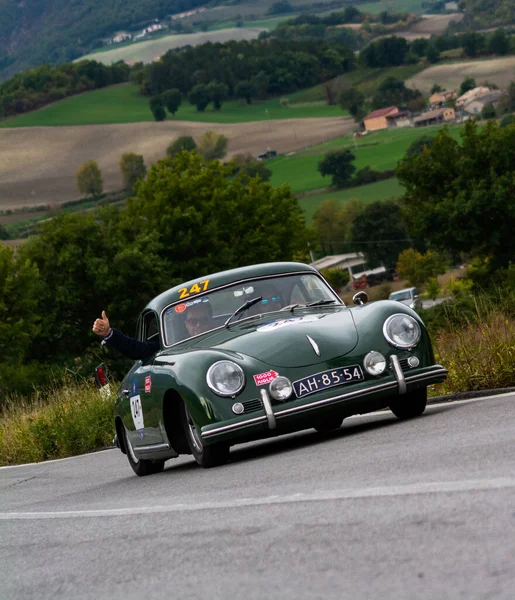 Cagli Italia Ott 2020 Porsche 356A 1500 Coup 1953 Viejo — Foto de Stock