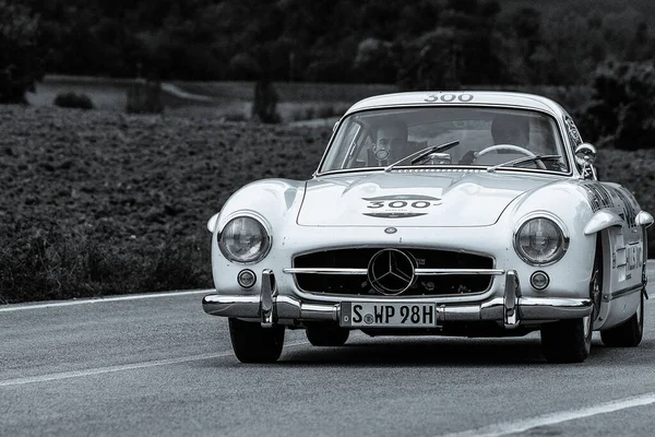 Cagli Italien Ott 2020 Mercedes Benz300 198 1954 Auf Einem — Stockfoto