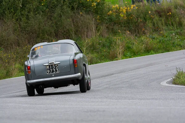 Cagli Itália Ott 2020 Lancia Appia Gtz 1957 Carro Corrida — Fotografia de Stock