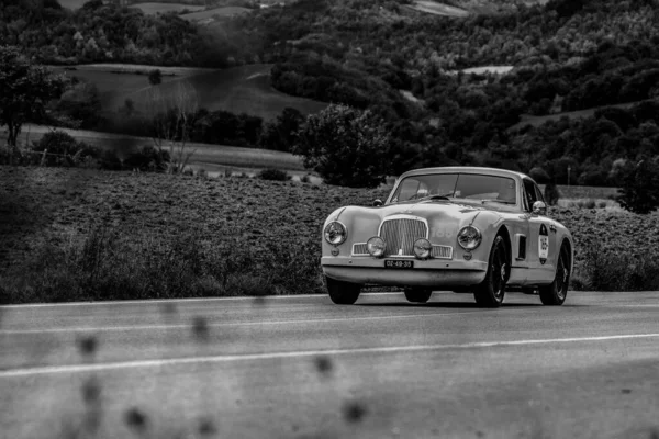 Cagli Itálie Ott 2020 Aston Martin 1950 Starém Závodním Autě — Stock fotografie