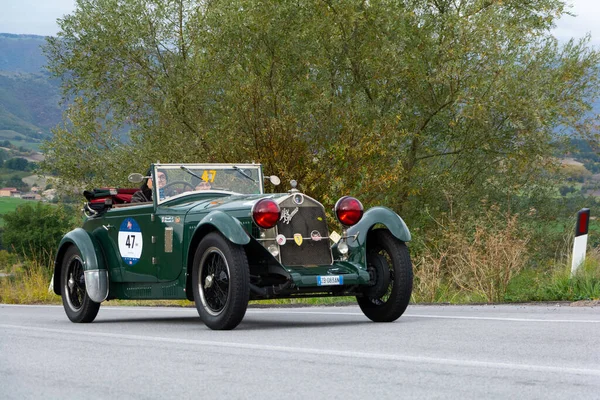 Cagli Italia Ott 2020 Alfa Romeo 1750 Young 1929 Viejo — Foto de Stock