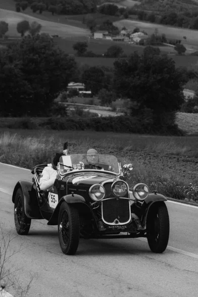 Cagli Itália Ott 2020 Fiat514 Mm1930 Carro Corrida Antigo Rali — Fotografia de Stock