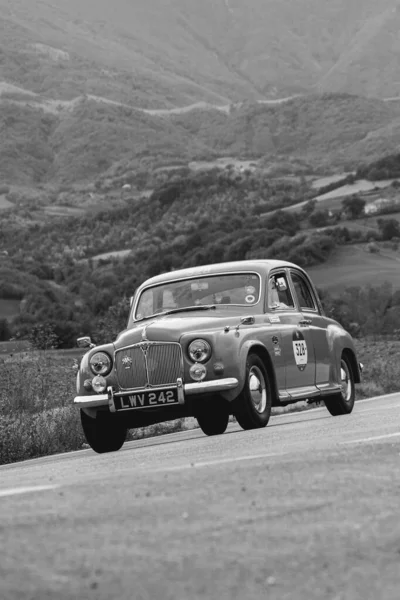 Cagli Italië Ott 2020 Rover 1955 Een Oude Racewagen Rally — Stockfoto