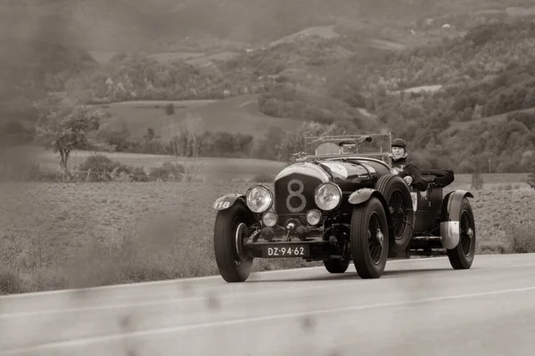 Кагли Италия 2020 Bentley Speed Mans 1947 Старом Гоночном Автомобиле — стоковое фото