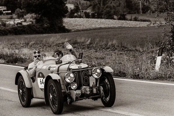 Cagli Itália Ott 2020 Type 1931 Carro Corrida Antigo Rali — Fotografia de Stock