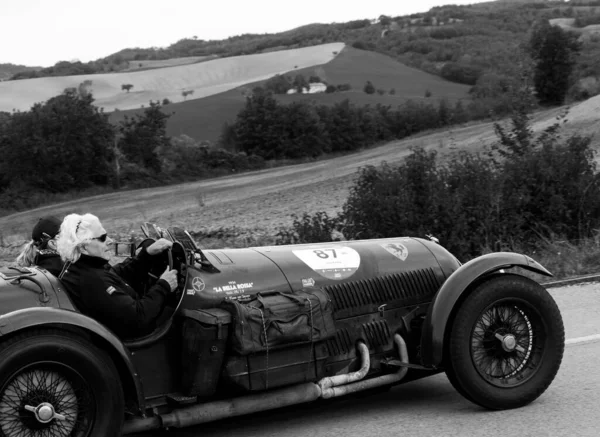 Cagli Italien Ott 2020 Alfa Romeo8C 2900 Botticella1936 Auf Einem — Stockfoto