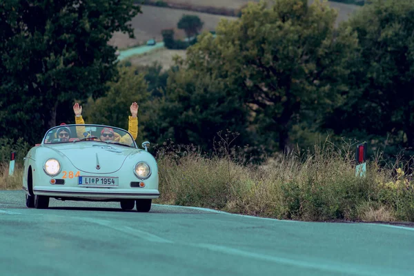 Cagli Italia Ott 2020 Porsche 356 1500 Speedster 1954 Viejo — Foto de Stock