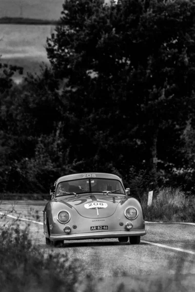 Cagli Itália Ott 2020 Porsche 356 1500 Coupe 1952 Antigo — Fotografia de Stock