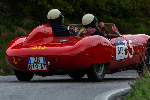 Cagli Italy Ott 2020 Osca Mt4 1955 Old Racing Car — Fotografia de Stock