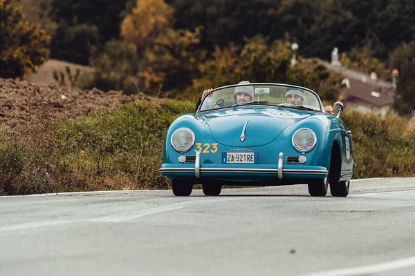 Cagli Itália Ott 2020 Porsche 356 1500 Speedster 1955 Velho — Fotografia de Stock