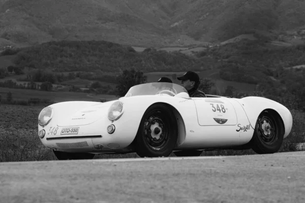 Cagli Italia Ott 2020 Porsche 550 Spyder 1500 1955 Una — Foto Stock