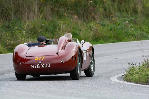 Cagli Italien Ott 2020 Maserati 200 Si1956 Gammal Racerbil Rally — Stockfoto