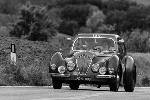 Cagli Italy Ott 2020 Healey 2400 Elliott 1948 Old Racing — Stock Photo, Image