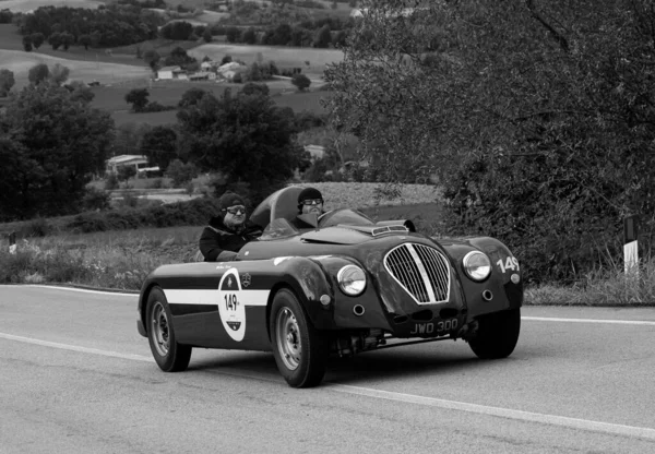 Кагли Италия 2020 Здоровье Nash Healey Prototype 1949 Старом Гоночном — стоковое фото