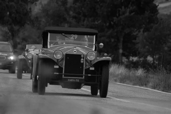 Ott 2020 Lancia Lambda Spider Casaro 1927 Gammel Racerbil Rally - Stock-foto