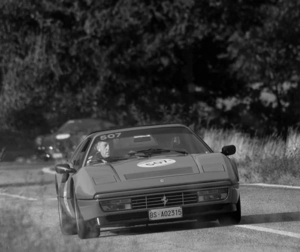 Cagli Italy Ott 2020 Ferrari 328 Gts 1987 Mille Miglia — Stok fotoğraf