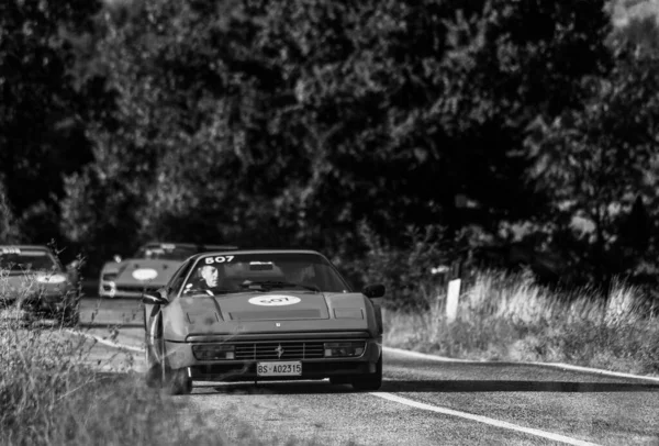 Cagli Italy Ott 2020 Ferrari 328 Gts 1987 Mille Miglia — Stok fotoğraf