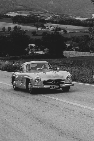 Cagli Itália Ott 2020 Mercedes Benz 300 198 1955 Velho — Fotografia de Stock