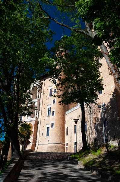Urbino Πόλη Και Μνημείο Παγκόσμιας Κληρονομιάς Στην Περιοχή Marche Της — Φωτογραφία Αρχείου