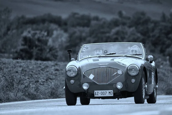 Cagli Italia Ott 2020 Austin Healey 100 Bn2 1956 Viejo —  Fotos de Stock