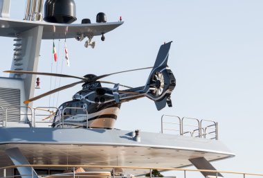Helikopter ile yat