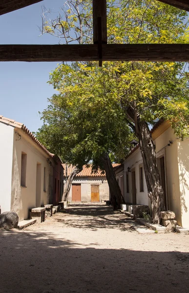 サン ・ サルバトーレ シニス cabras 古い西の村 — ストック写真