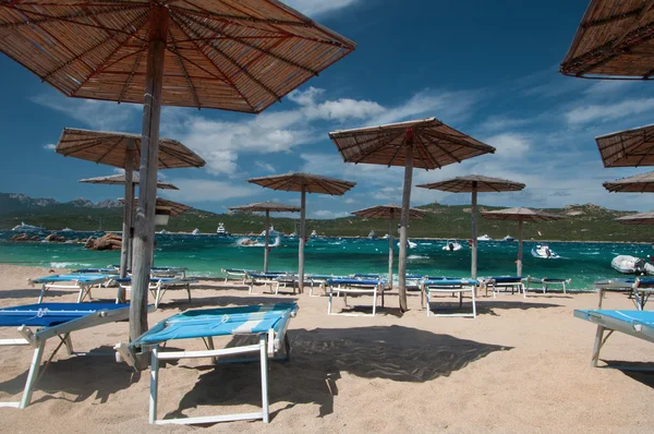 Capriccioli strand Sardinië Italië — Stockfoto