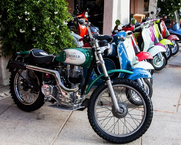 Moto vintage classique — Photo