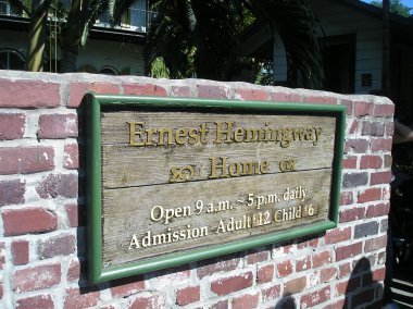 Müze Hemingway House öğretir