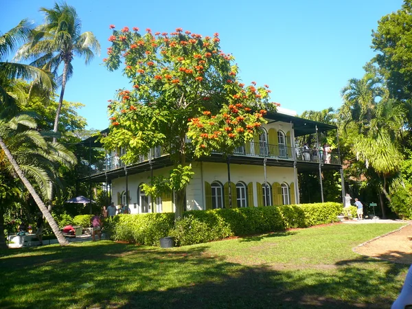 Hemingway huis key west — Stockfoto