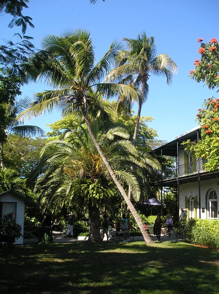 Hemingway domu key west — Stock fotografie