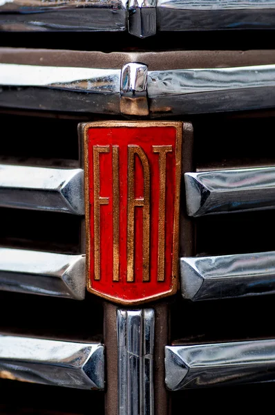 Logotipo coche Vintage FIAT — Foto de Stock