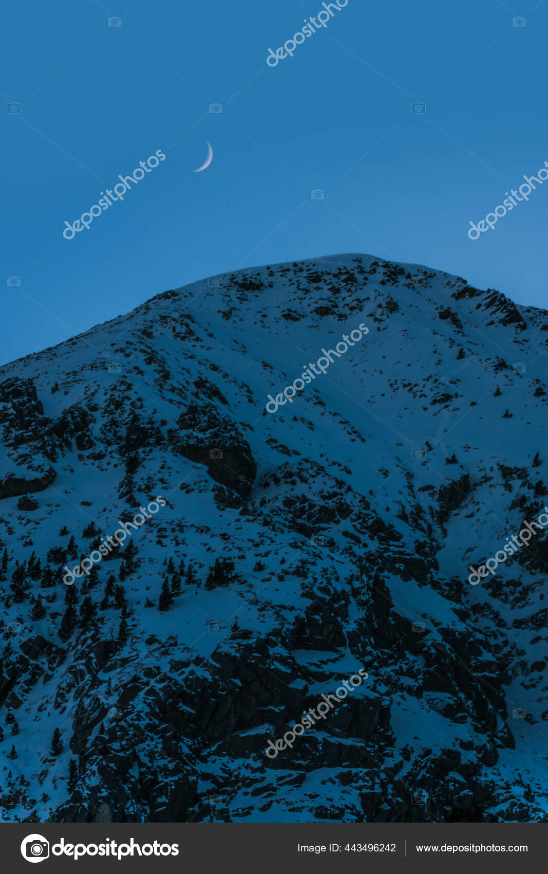 Luna llena sobre montañas oscuras [1920x1080] : r/wallpaper, image size:1067x1700