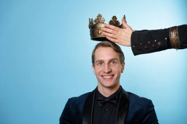 İş yerinde başarı, kariyer başarıları, konsept için ödül al.