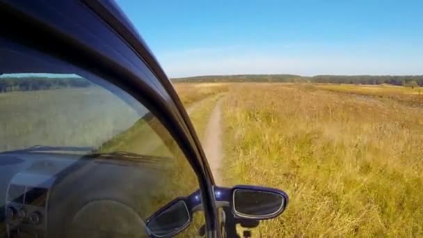 Rural off road. — Stock Video