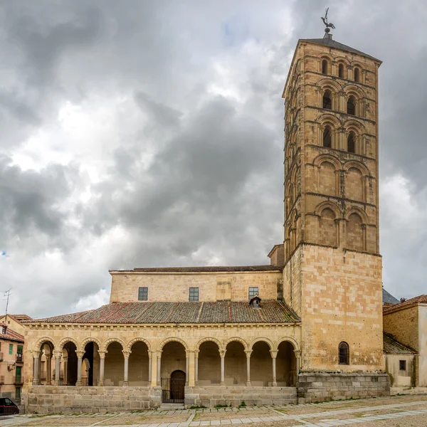 Church San Esteban of Segovia — Stock Photo, Image