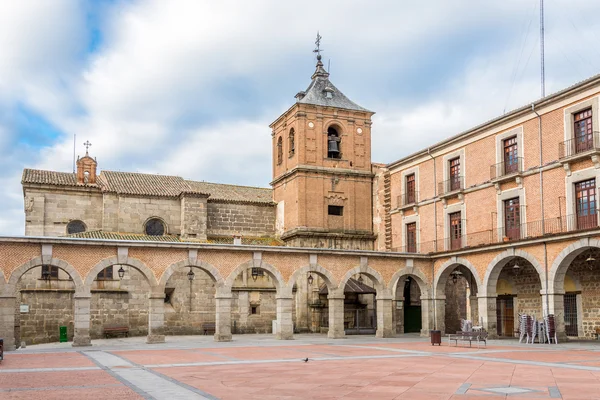 Kleiner Marktplatz von Avila — Stockfoto